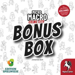 MicroMacro: Crime City – Bonus Box, English Edition